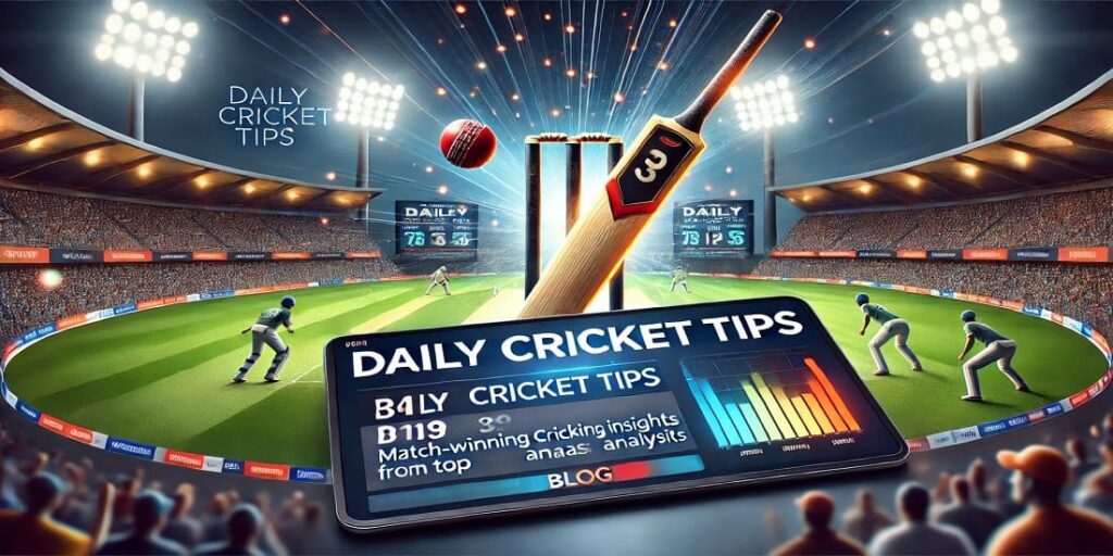 Daily Cricket Tips: Match-Winning Insights from Top Analysts - Free IPL ...