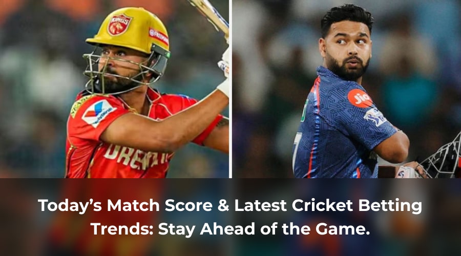 Today’s Match Score & Latest Cricket Betting Trends_ Stay Ahead of the Game